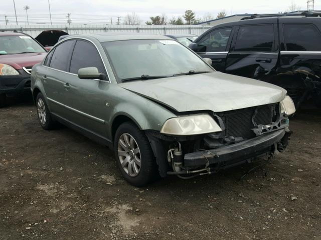 WVWPD63B83P299154 - 2003 VOLKSWAGEN PASSAT GLS GREEN photo 1