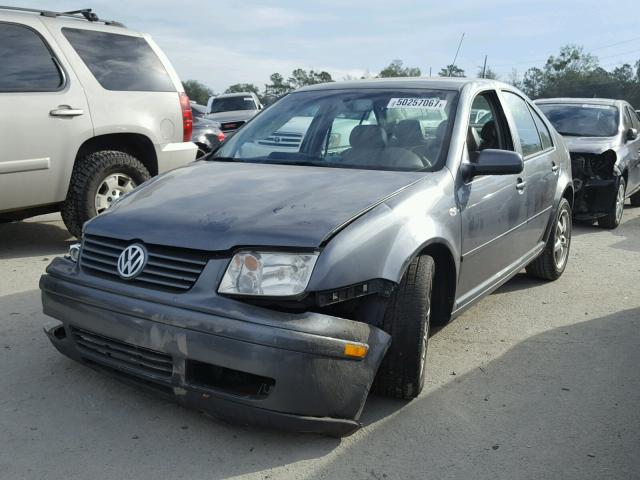 3VWTH69M33M138547 - 2003 VOLKSWAGEN JETTA GLX GRAY photo 2