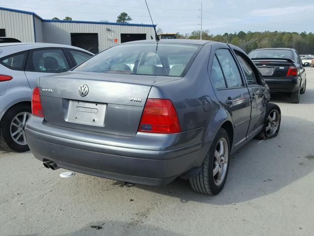 3VWTH69M33M138547 - 2003 VOLKSWAGEN JETTA GLX GRAY photo 4