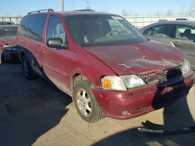 1GHDX03E54D214060 - 2004 OLDSMOBILE SILHOUETTE MAROON photo 1