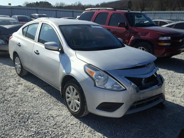 3N1CN7AP4GL918093 - 2016 NISSAN VERSA S SILVER photo 1