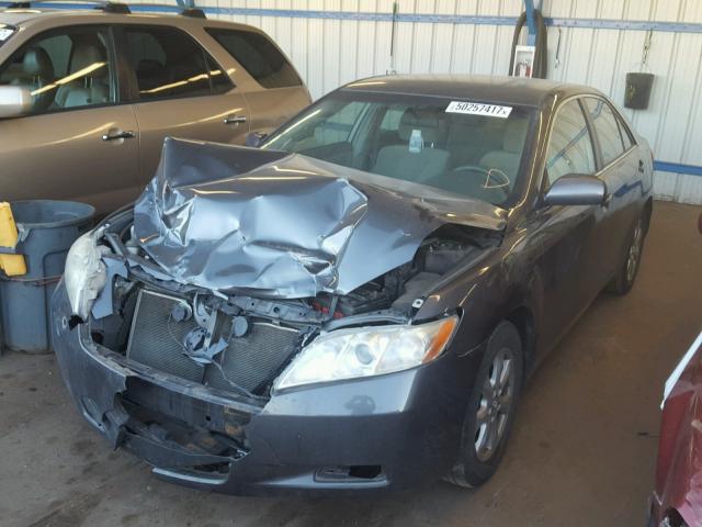 4T4BE46K39R120523 - 2009 TOYOTA CAMRY BASE GRAY photo 2