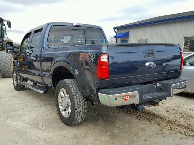 1FT7W2BT3GEB66980 - 2016 FORD F250 SUPER BLUE photo 3