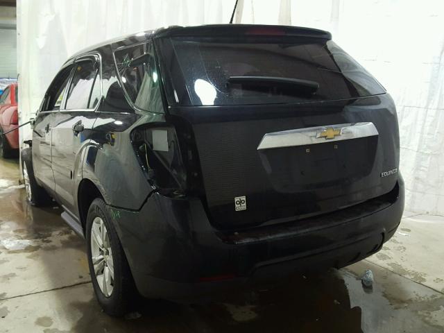 2GNALAEK7E6340358 - 2014 CHEVROLET EQUINOX LS BLACK photo 3