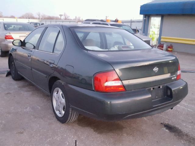 1N4DL01D71C190203 - 2001 NISSAN ALTIMA XE GREEN photo 3