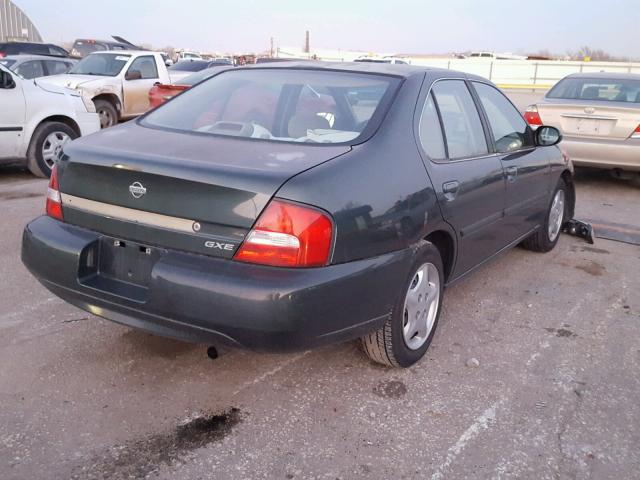 1N4DL01D71C190203 - 2001 NISSAN ALTIMA XE GREEN photo 4