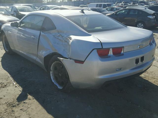 2G1FA1EV4A9190080 - 2010 CHEVROLET CAMARO LS SILVER photo 3