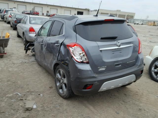 KL4CJBSB8EB687223 - 2014 BUICK ENCORE CON BLACK photo 3