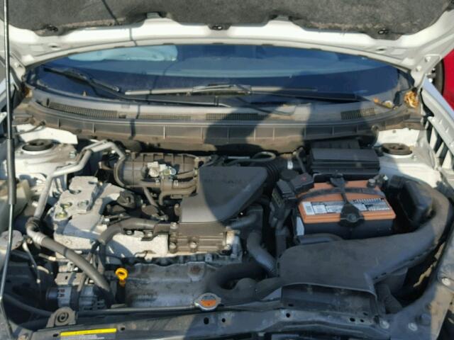 JN8AS58V08W405638 - 2008 NISSAN ROGUE S SILVER photo 7