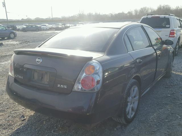 1N4AL11D64C116896 - 2004 NISSAN ALTIMA BAS BLACK photo 4