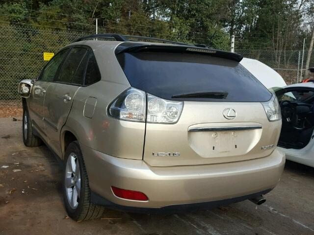 2T2HA31U65C048601 - 2005 LEXUS RX 330 TAN photo 3