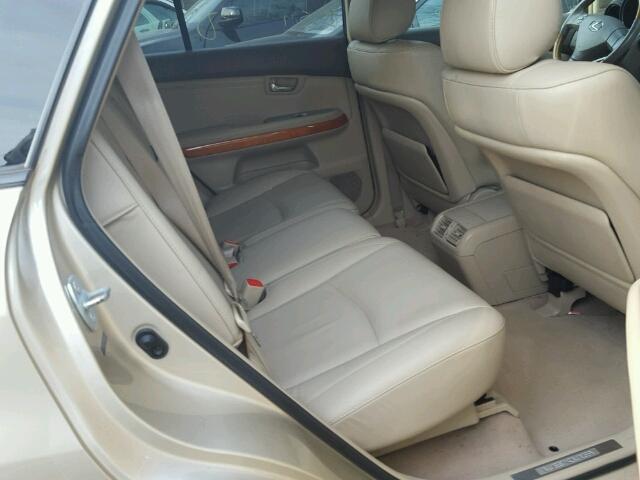 2T2HA31U65C048601 - 2005 LEXUS RX 330 TAN photo 6