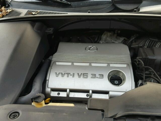 2T2HA31U65C048601 - 2005 LEXUS RX 330 TAN photo 7