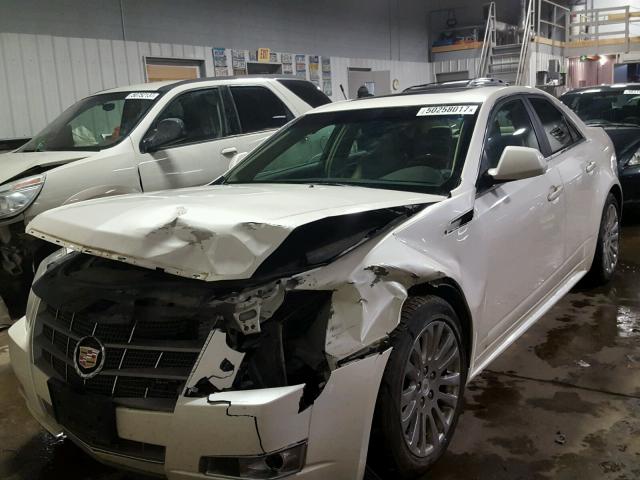 1G6DS5ED7B0138483 - 2011 CADILLAC CTS PREMIU WHITE photo 2