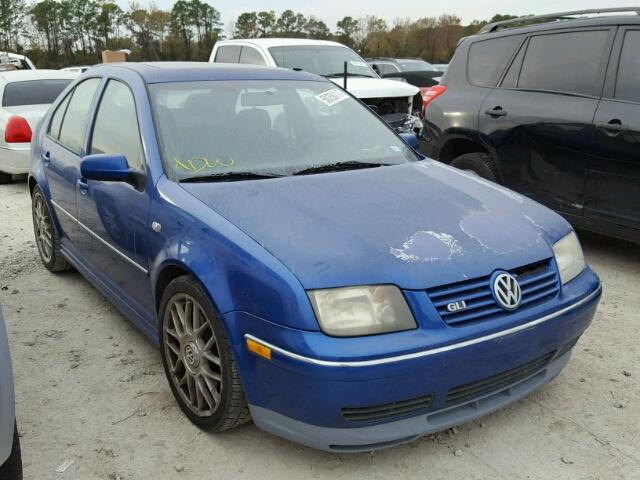 3VWSE69M94M143581 - 2004 VOLKSWAGEN JETTA GLS BLUE photo 1