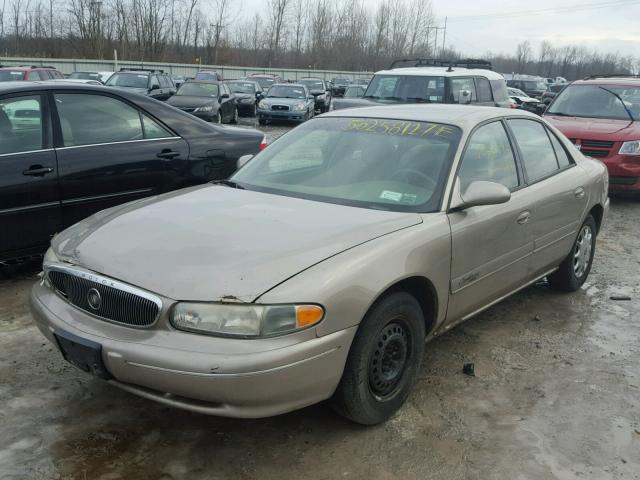 2G4WS52J321292589 - 2002 BUICK CENTURY CU TAN photo 2