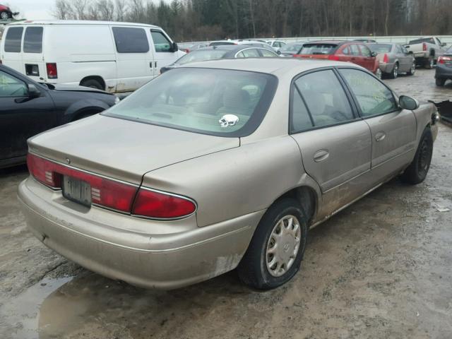 2G4WS52J321292589 - 2002 BUICK CENTURY CU TAN photo 4