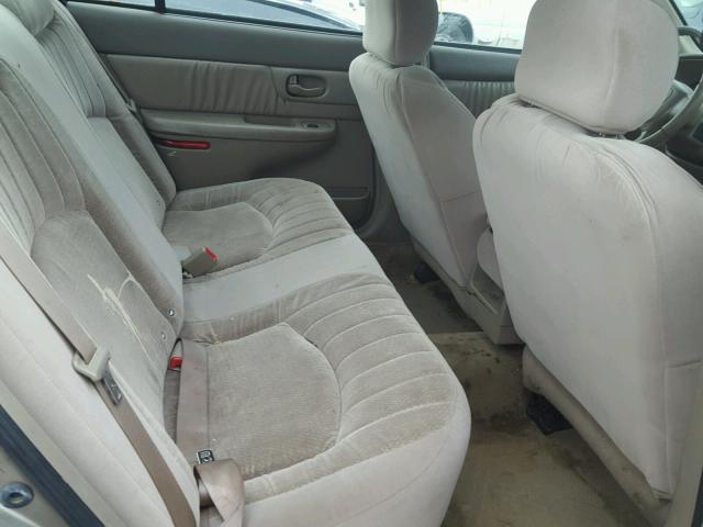 2G4WS52J321292589 - 2002 BUICK CENTURY CU TAN photo 6