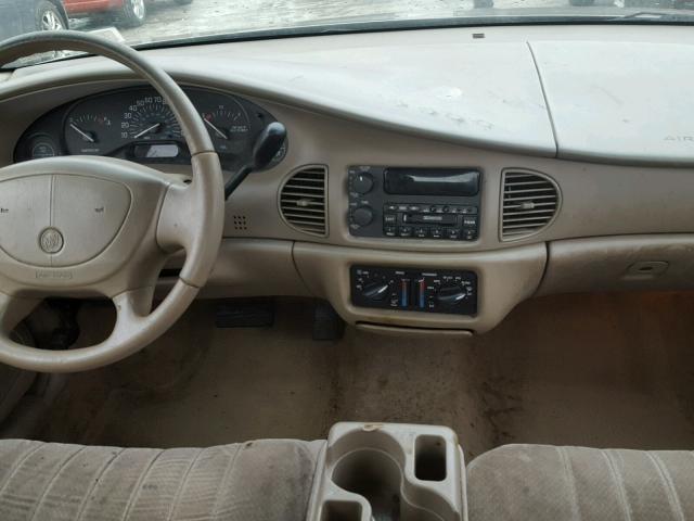 2G4WS52J321292589 - 2002 BUICK CENTURY CU TAN photo 9