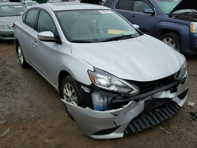 3N1AB7AP7GY302973 - 2016 NISSAN SENTRA S SILVER photo 1