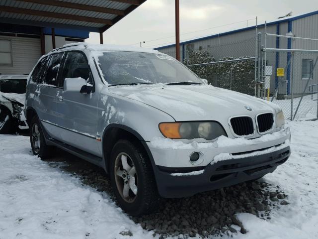 5UXFA53542LP31056 - 2002 BMW X5 3.0I SILVER photo 1