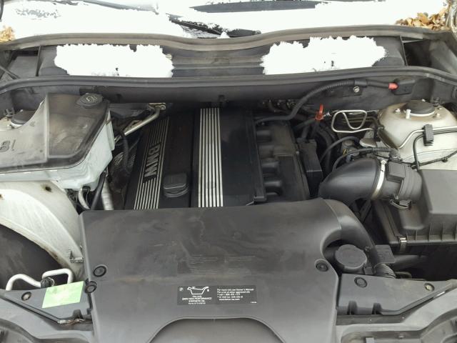 5UXFA53542LP31056 - 2002 BMW X5 3.0I SILVER photo 7