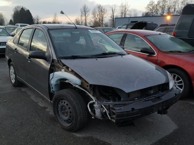 1FAHP34N77W348428 - 2007 FORD FOCUS ZX4 GRAY photo 1