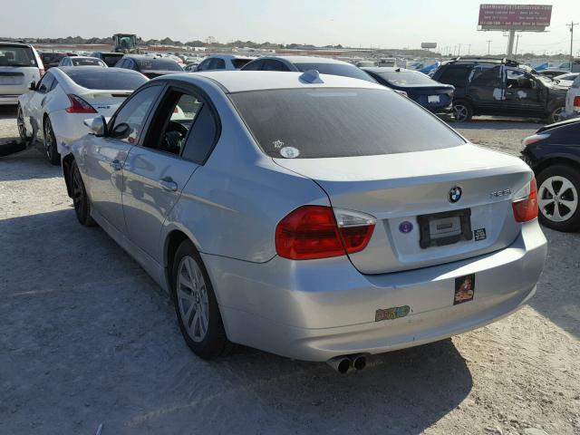 WBAVB13546PT05592 - 2006 BMW 325 I GRAY photo 3