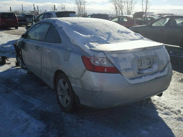 2HGFG11866H007184 - 2006 HONDA CIVIC EX 银色 照片 3