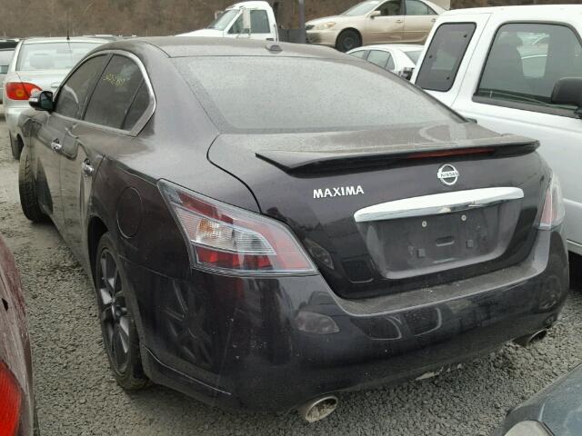 1N4AA5AP6EC470796 - 2014 NISSAN MAXIMA S BROWN photo 3