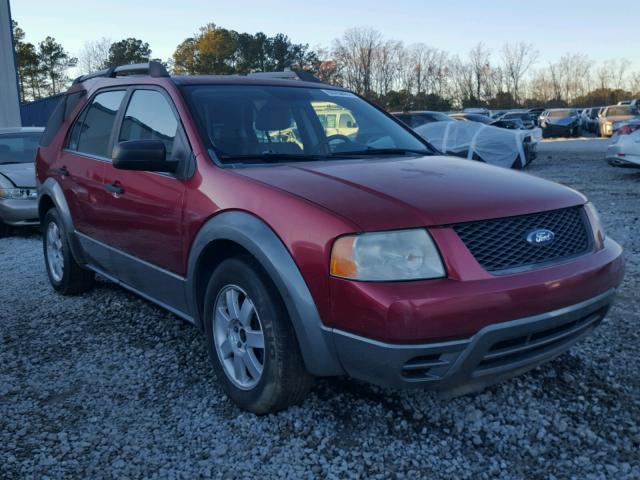 1FMZK01116GA11447 - 2006 FORD FREESTYLE RED photo 1