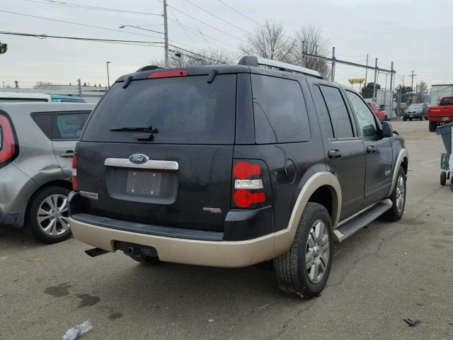 1FMEU74E47UB51057 - 2007 FORD EXPLORER E BLACK photo 4