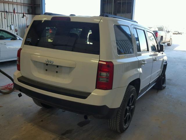 1C4NJPBB4GD507092 - 2016 JEEP PATRIOT SP WHITE photo 4