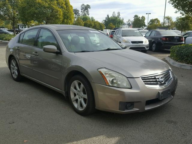 1N4BA41E97C827615 - 2007 NISSAN MAXIMA SE BROWN photo 1