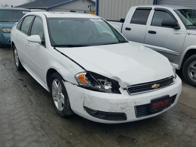 2G1WG5EK4B1322122 - 2011 CHEVROLET IMPALA LT WHITE photo 1