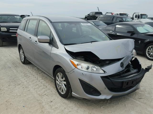 JM1CW2BLXC0111481 - 2012 MAZDA 5 GRAY photo 1