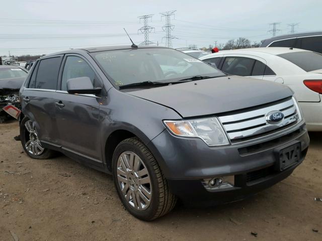 2FMDK4KC2ABA27593 - 2010 FORD EDGE LIMIT GRAY photo 1