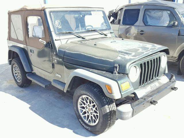 1J4FY29P1VP418137 - 1997 JEEP WRANGLER / GREEN photo 1