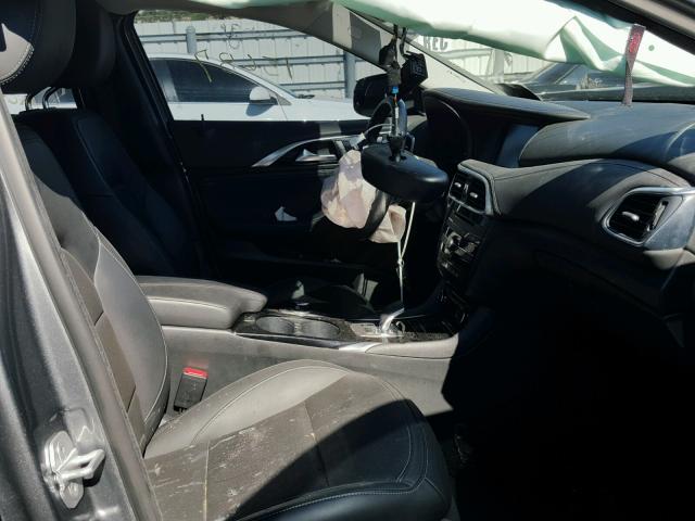 SJKCH5CP3HA028244 - 2017 INFINITI QX30 BASE GRAY photo 5