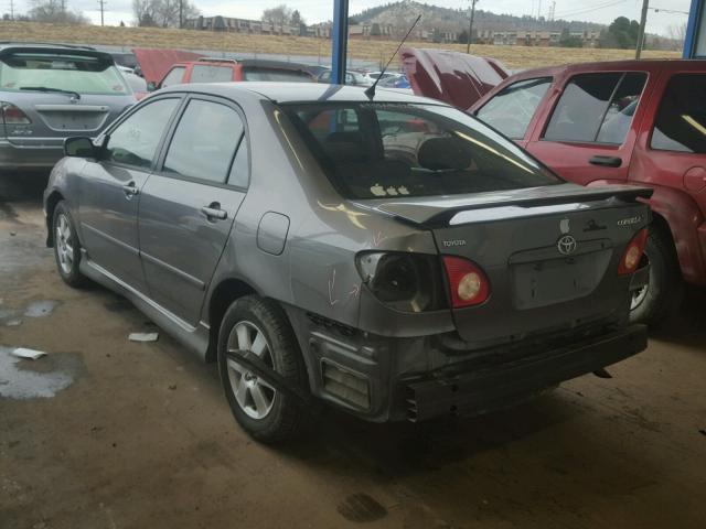 1NXBR30E26Z696157 - 2006 TOYOTA COROLLA CE GRAY photo 3