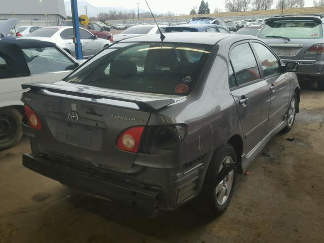 1NXBR30E26Z696157 - 2006 TOYOTA COROLLA CE GRAY photo 4