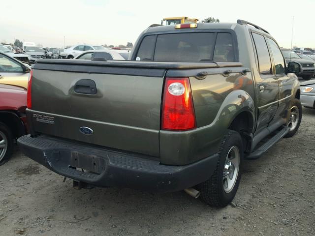 1FMZU67K54UC34277 - 2004 FORD EXPLORER S GREEN photo 4