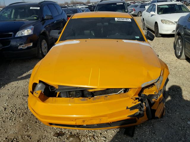 1ZVFT80N475227469 - 2007 FORD MUSTANG ORANGE photo 7