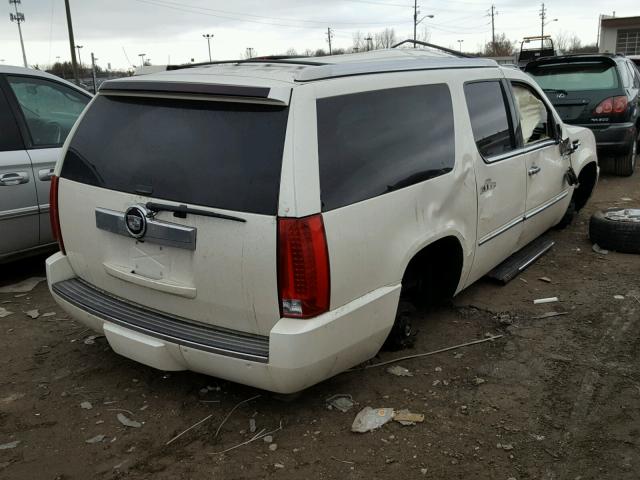 1GYFK66888R271782 - 2008 CADILLAC ESCALADE E WHITE photo 4