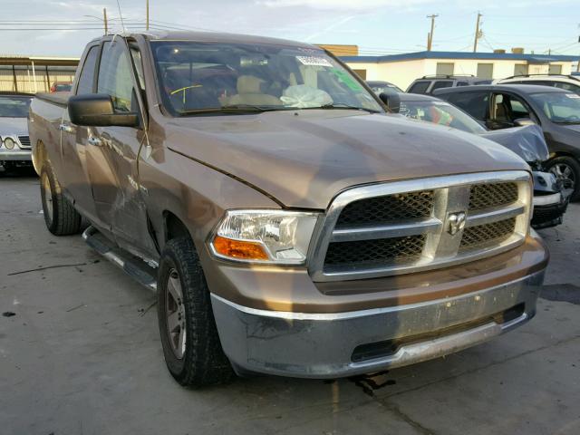 1D3HV18T29S763817 - 2009 DODGE RAM 1500 BROWN photo 1