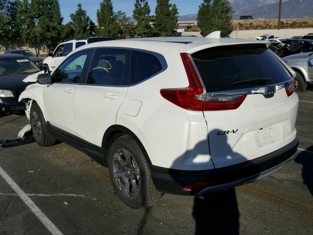 2HKRW1H5XHH507661 - 2017 HONDA CR-V EX WHITE photo 3