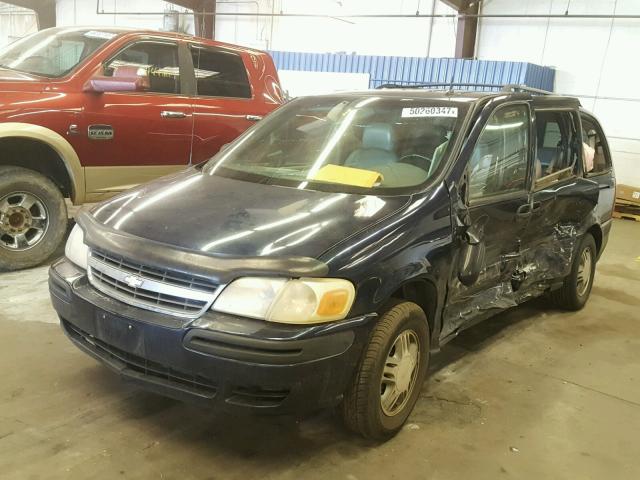 1GNDX13E03D183138 - 2003 CHEVROLET VENTURE LU BLUE photo 2