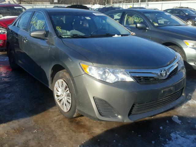 4T1BF1FK1CU601495 - 2012 TOYOTA CAMRY BASE GRAY photo 1