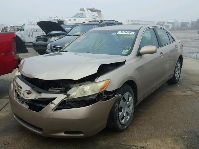 4T1BE46K68U764381 - 2008 TOYOTA CAMRY CE GOLD photo 2