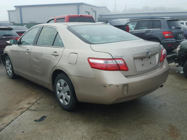 4T1BE46K68U764381 - 2008 TOYOTA CAMRY CE GOLD photo 3